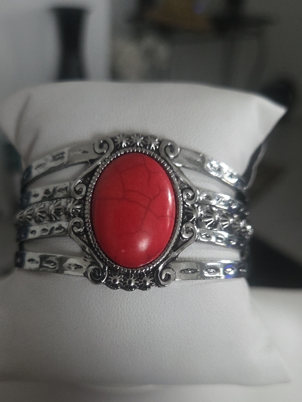 Paparazzi Mojave Mecca Red Bracelet NWT